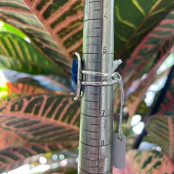 Lapis Lazio sterling silver ring - Picture 8 of 13